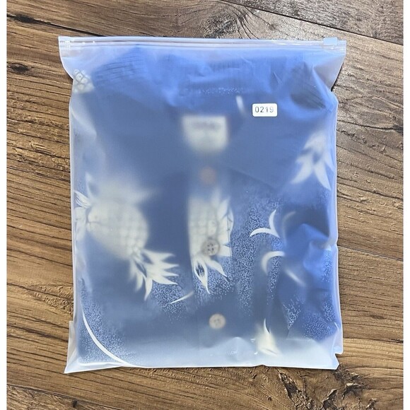 Tommy Bahama Hawaiian Polo Shirt Mens L Silk Pineapple Coconut All Over Print - Picture 10 of 10